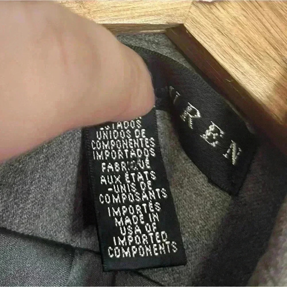 Ralph Lauren Black Label Womens Blazer Jacket Size 2 Wool Silk Preppy Equestrian - Picture 10 of 16